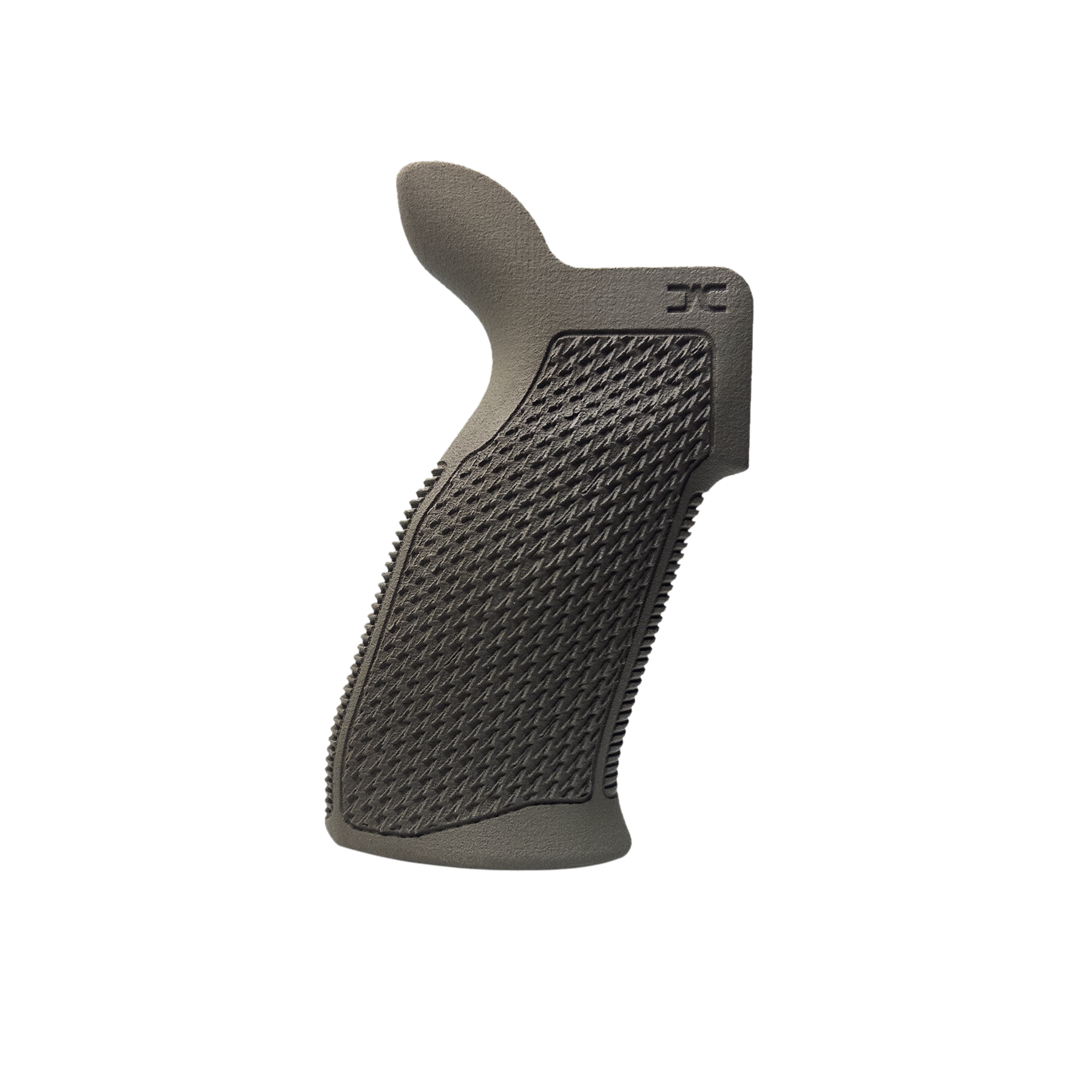 Driven Arms Longtail Shadow Crossover Grip (SCG-L) - Sawtooth Texture, ODG Cerakote - Pistol Grip for AR-15 - view 1