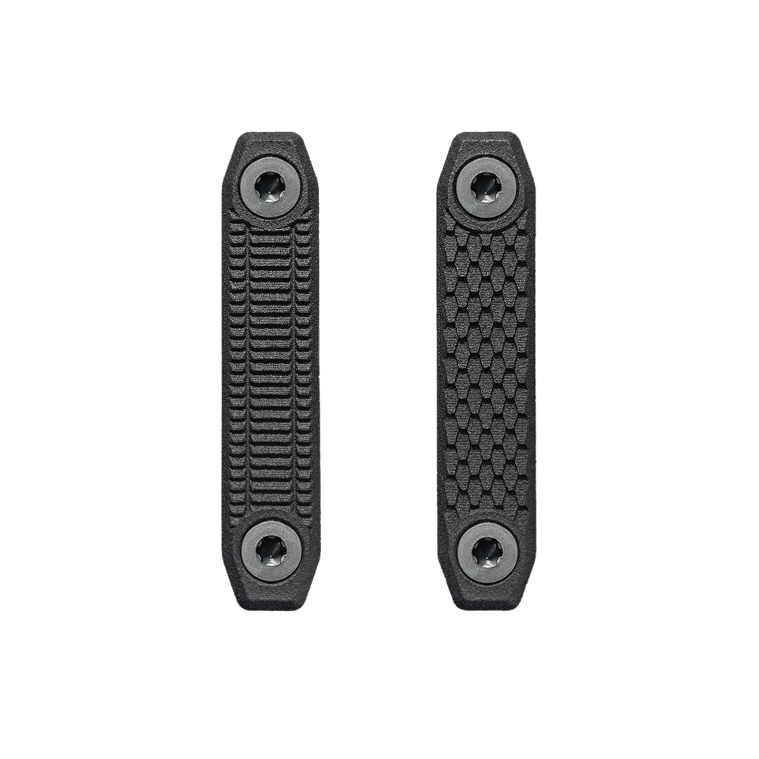 Driven Arms M-LOK Rail Panel (MRP) - 1 Slot, Ridged Texture, Black - Handguard for AR-15, vista 1