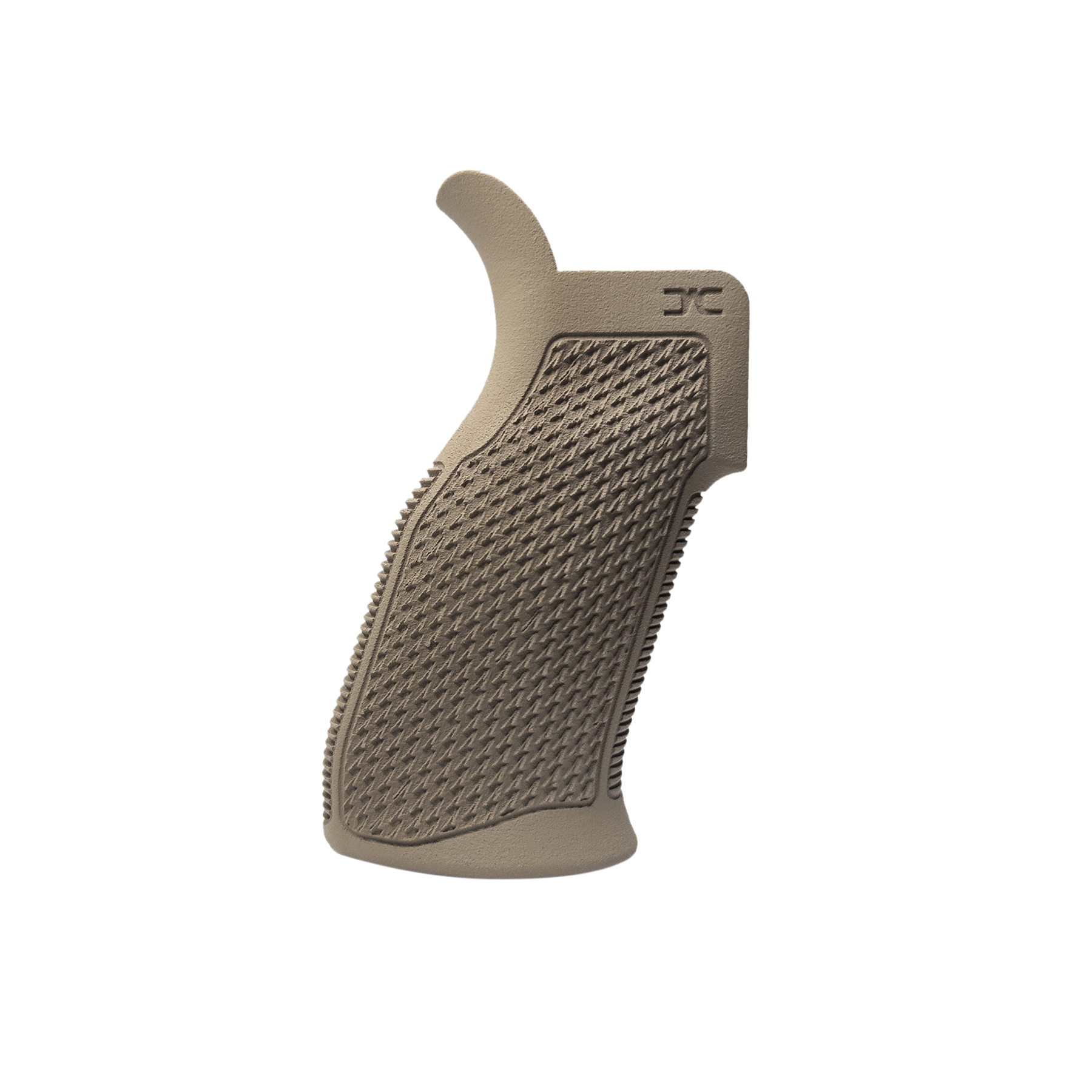Driven Arms Shadow Crossover Grip (SCG) - Sawtooth Texture, FDE Cerakote - Pistol Grip for AR-15 - view 1