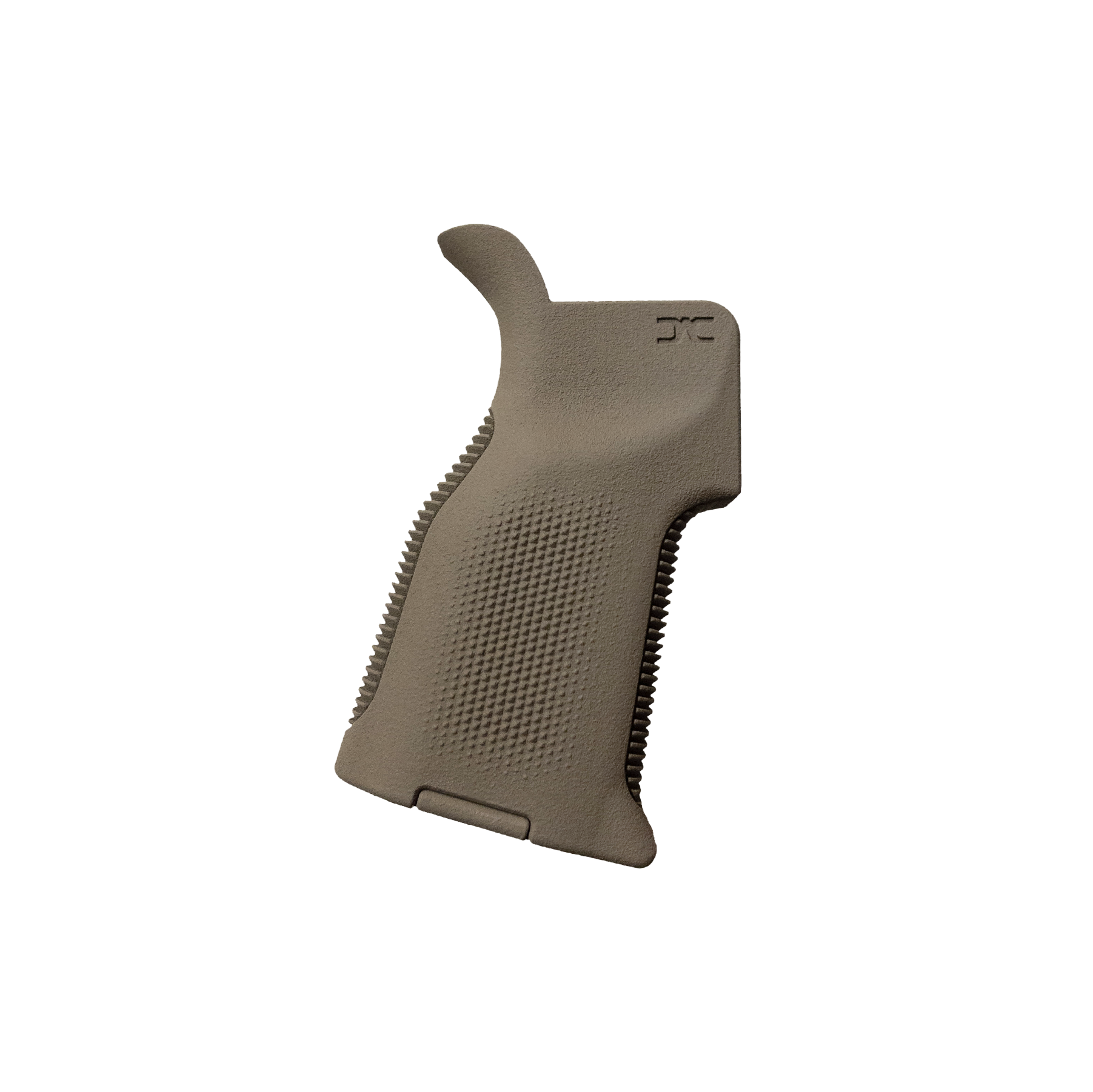 Driven Arms Ultralight Compact Grip (ULCG) - Diamond Array Texture, FDE Cerakote - Pistol Grip for AR-15, vista 1