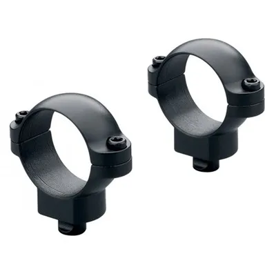 Leupold Dual Dovetail Rings - Dual Dovetail Rings 34mm High Matte - Optic Mount, vista 1