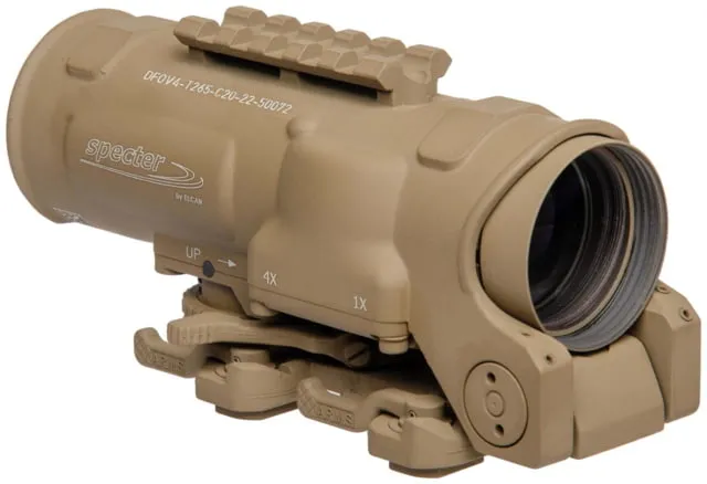 Elcan Specter DR 1-4x Rifle Scope 7.62 BDC Reticle FDE - Rifle Scope - view 1