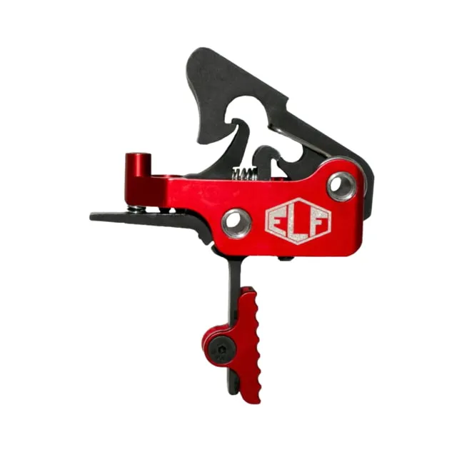Elftmann Tactical Apex AR-15 Straight Adjustable Trigger Red Shoe Anodized Red - Trigger for AR-15 - view 1