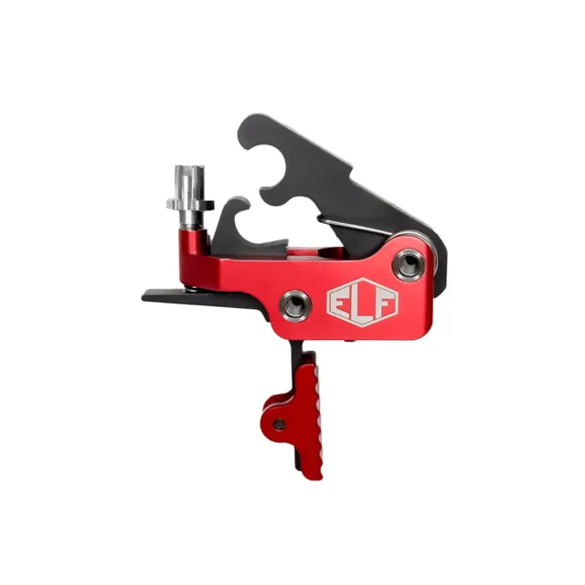 Elftmann Tactical Apex Pro Adjustable Trigger - Straight Drop-In with Red Shoe and Adjustment Knob for Optimal Performance - APEX-PRO-R-S-FA - Trigger for AR-15 - view 4