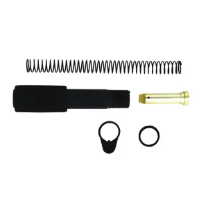 TacFire Enhance Your AR-15 with Tacfire Mil-Spec Pistol Buffer Tube Kit in Sleek Black - MAR049-A - Buffer Tube Assembly for AR-15 - view 1