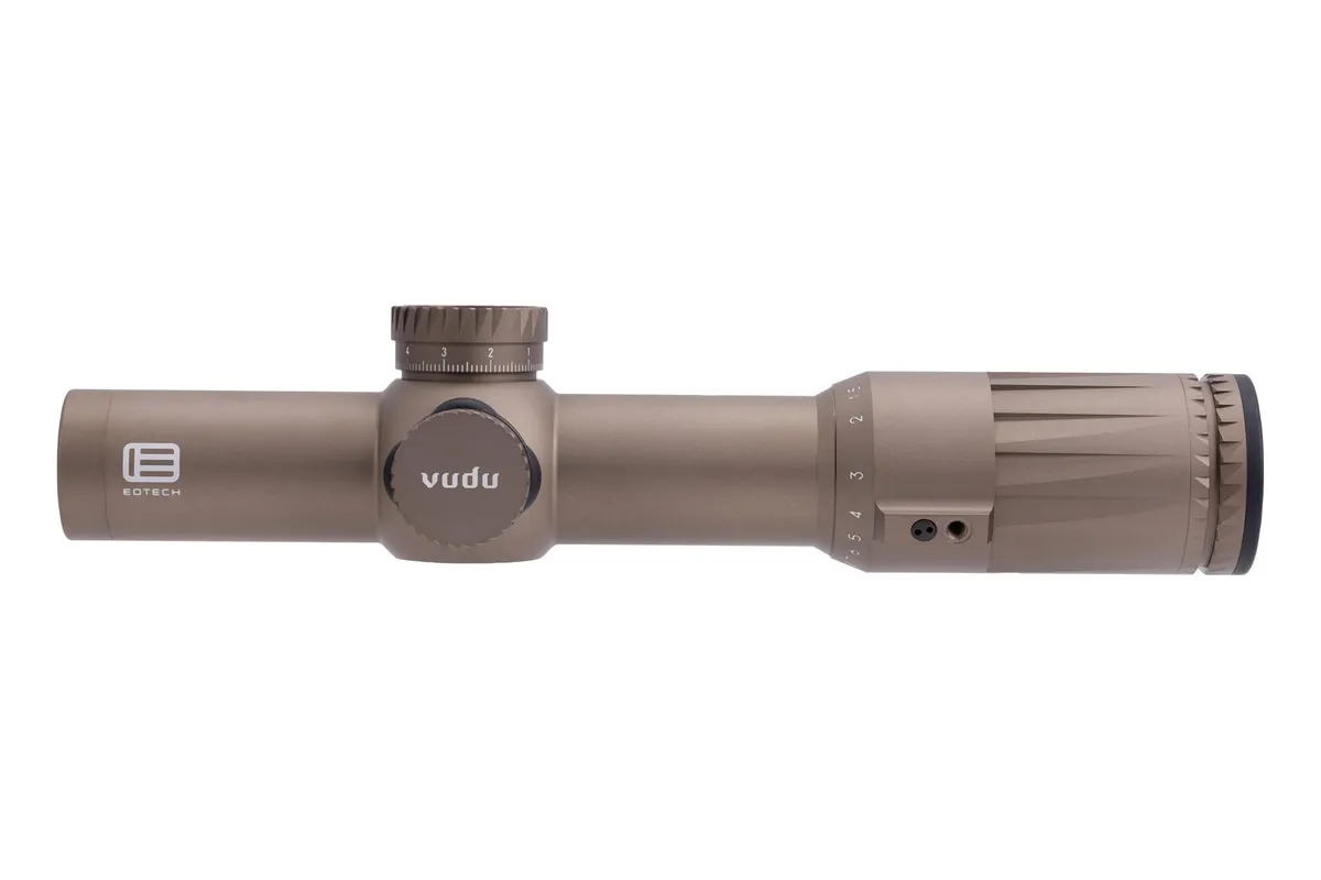 EOTech Vudu Rifle Scope 1-10x 28mm Illuminated SR-5 Daylight Bright Dot Reticle Tan - Rifle Scope - view 2
