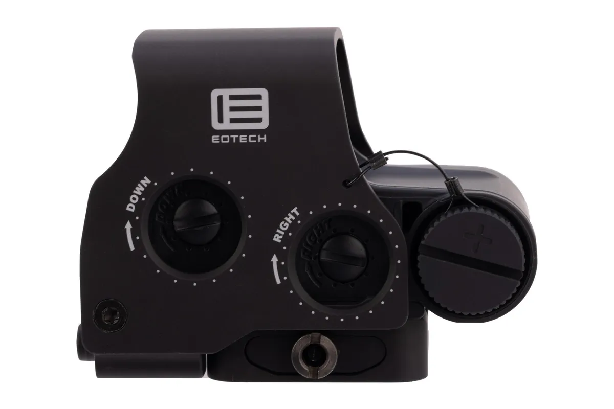 EOTech EXPS3-1 Holographic Weapon Sight 1 MOA Dot Reticle Matte Black CR123 Battery - Optic, vista 2