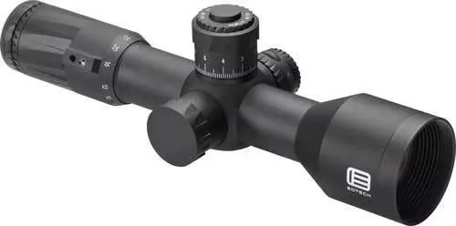EOTech VDU525FFMD4 Vudu FFP Black Hardcoat Anodized 5-25x 50mm 34mm Tube Illuminated Red MD4 MOA Reticle Features Throw Lever - Optic, vista 1