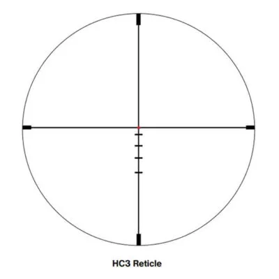 EOtech Vudu 1-8X24 SFP Riflescope HC3 Reticle (MOA) - Rifle Scope, vista 1