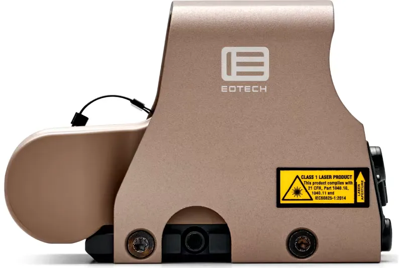 EOTECH XPS3-0 Holographic Sight, 1X, 68 MOA Ring with 1 MOA Dot Reticle, Tan, 1" Mount, Night Vision Compatible. - Optic - view 1