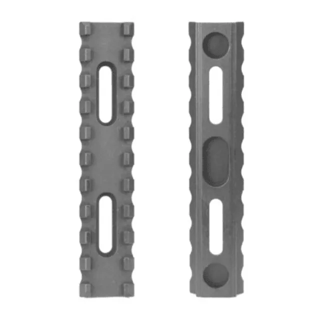 ERGO 10-Slot 4in.400 Ultra Lite Aluminum U.M.P. M1913 Picatinny Rail w/ Ergo Rail Cover Black - Handguard for AR-15 - view 1