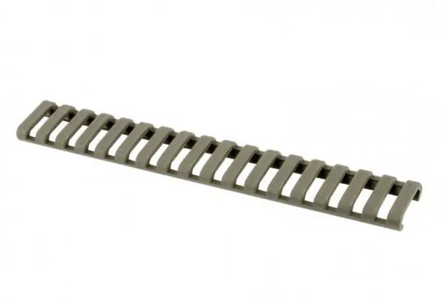Ergo 18 Slot LowPro Ladder Rail Cover, Dark Earth (3PK)- 4373-3pk-DE - Handguard for AR-15, vista 1