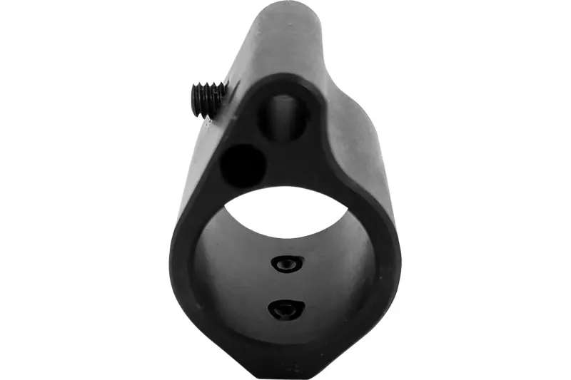 Falcon Ergo Grip Gas Block, Low Profile, Adjustable, .750 Barrel, Black - 4822 - Gas Block for AR-15, vista 1