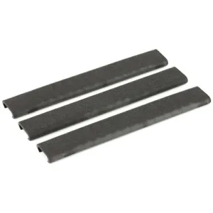 Falcon Ergo Grip Rail Covers, 18 Slot Ladder, Black, 3-Pack - 4379-3PK-BK - Handguard for AR-15, vista 1