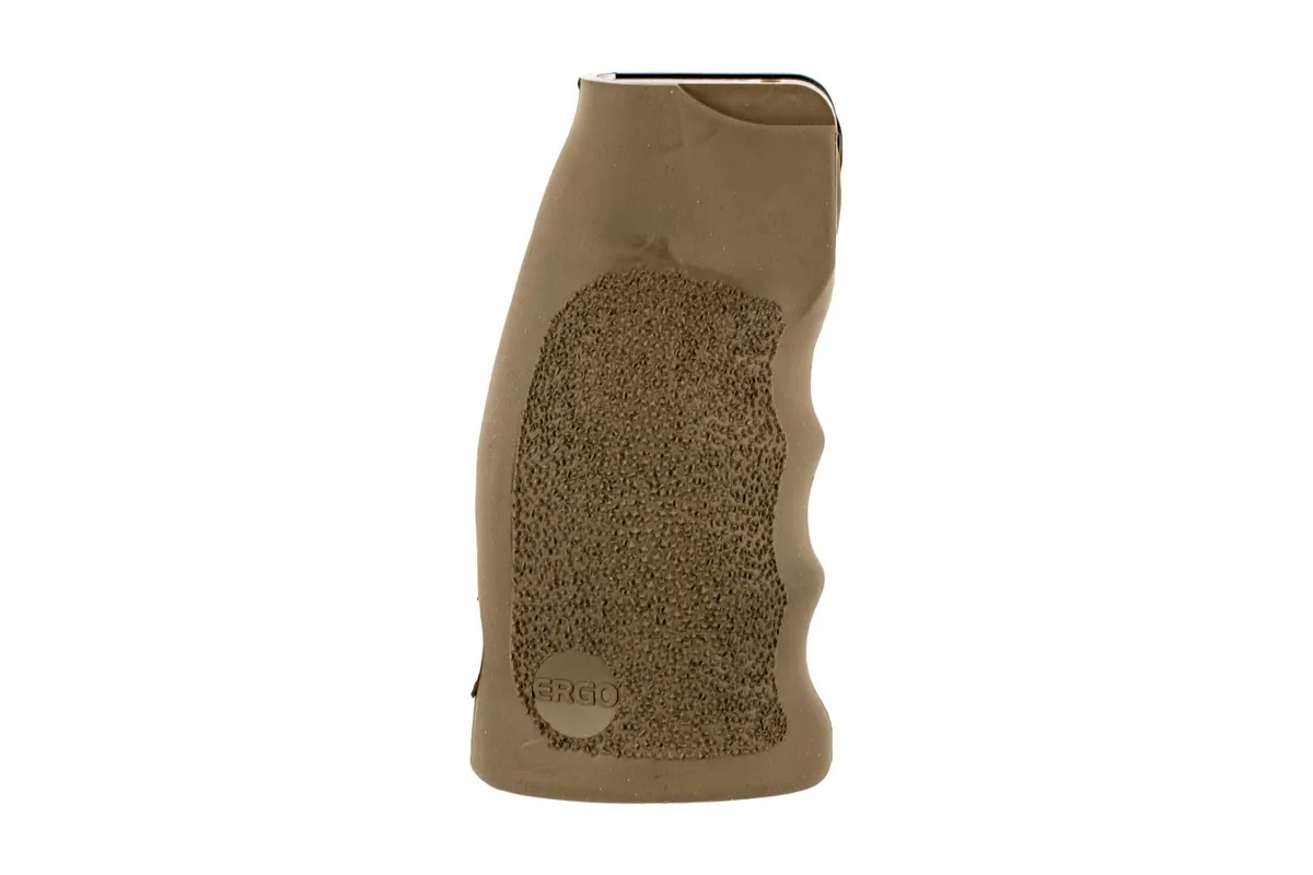 Ergo Grips Tdx-0 Tactical Deluxe Zero Angle Grip Flat Dark Earth - Pistol Grip for AR-15 - view 2