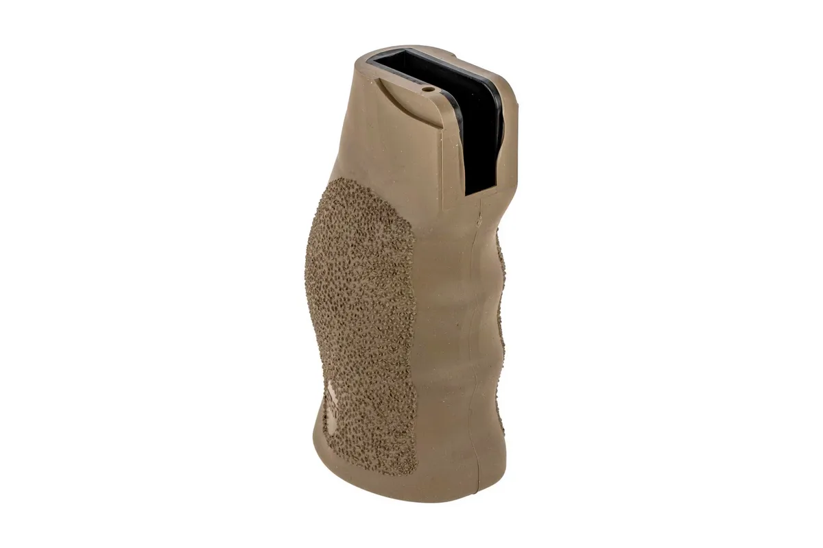 Ergo Grips Tdx-0 Tactical Deluxe Zero Angle Grip Flat Dark Earth - Pistol Grip for AR-15 - view 1