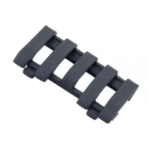 ERGO Low Pro 5 Slot Wire Loom Rail Covers - Black 4380-BK - Handguard for AR-15, vista 1