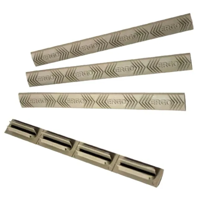 ERGO M-Lok Wedgelok(R) Rail Covers (4-Pack), Dark Earth 4332-4PK-DE - Handguard for AR-15 - view 1