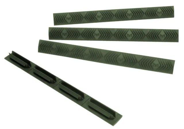 ERGO M-Lok Wedgelok(R) Rail Covers (4-Pack), OD Green 4332-4PK-OD - Handguard for AR-15 - view 1