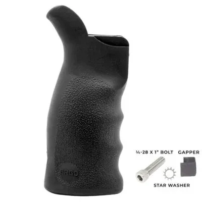 Ergo TDX-0 Tactical Deluxe Zero Angle Precision SureGrip Black 4021-BK - Pistol Grip for AR-15 - view 1