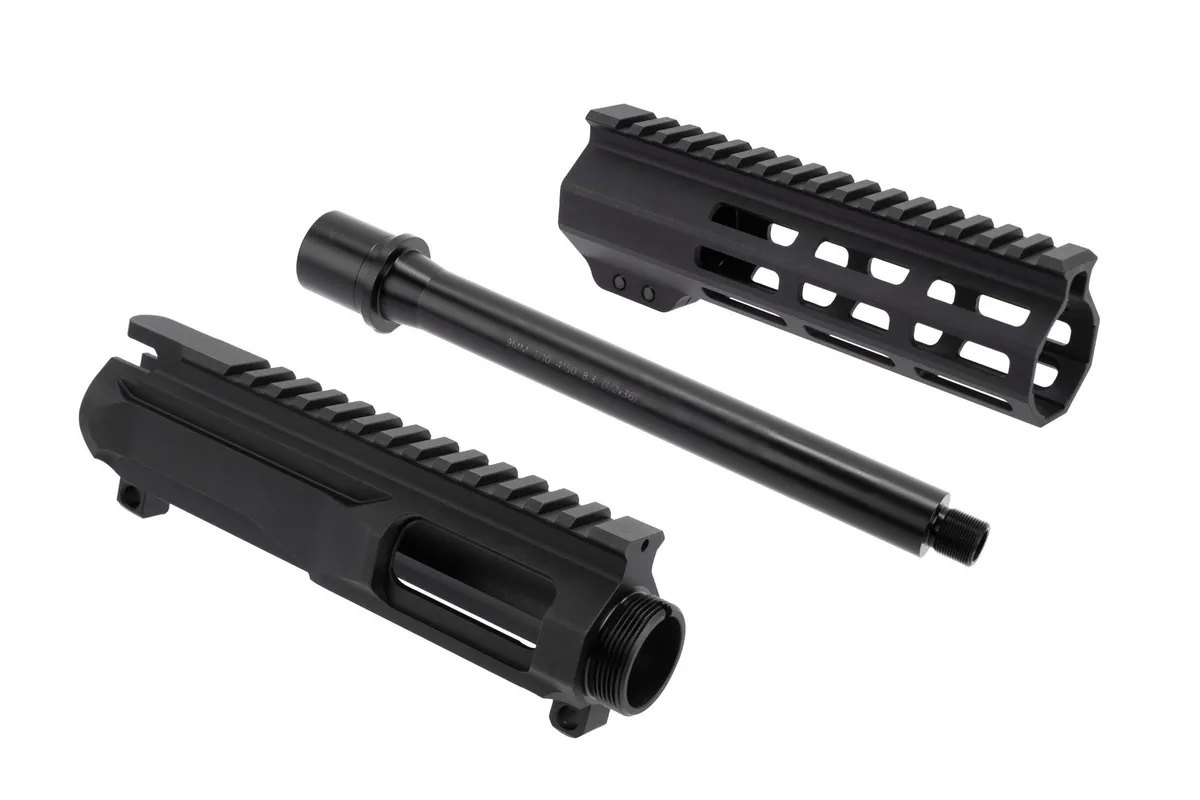 Expo Arms 8.3" 9MM Barreled Upper Builder Kit - No BCG - Upper Receiver for AR-15 - view 1