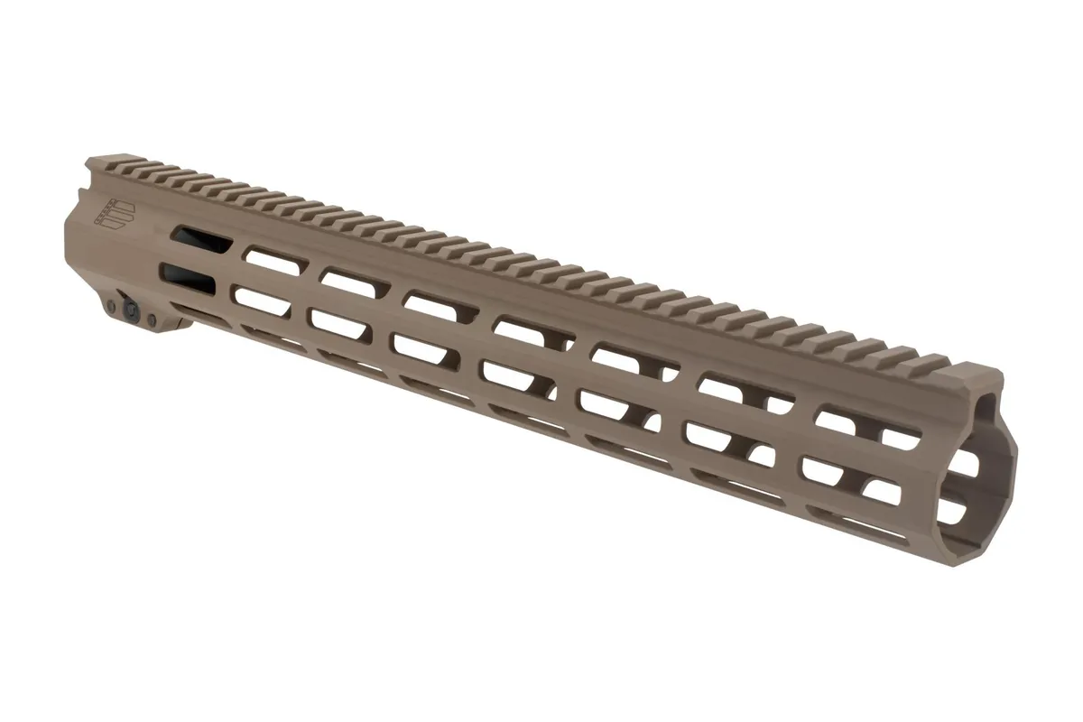Expo Arms® M-Lok Patrol Series Ar-15 Handguard - Flat Dark Earth - 15" - Handguard for AR-15, vista 1