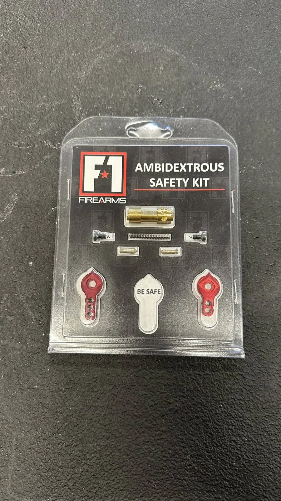 F-1 Firearms F-1 SAFETY SELECTOR KIT RED - Safety for AR-15 - view 1