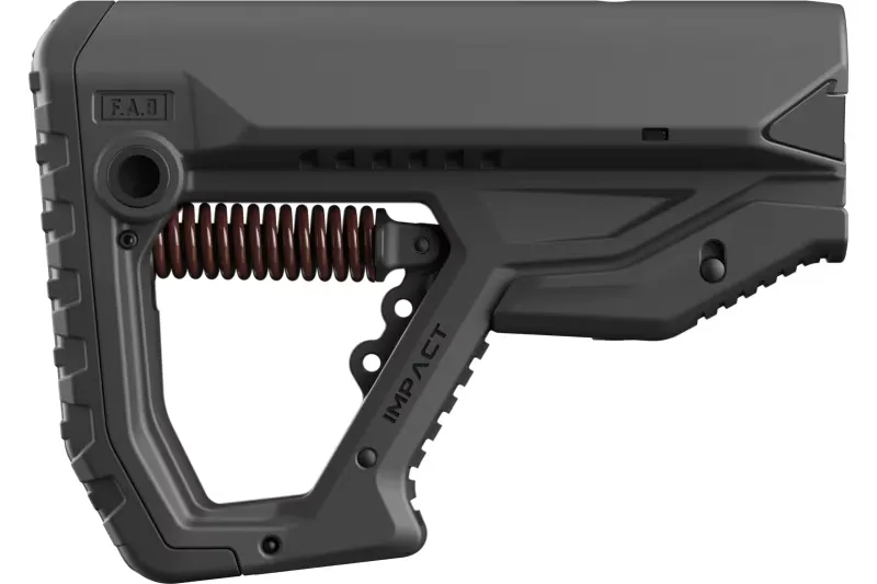 Fab Defense F.A.B. Defense GL-CORE IMPACT Recoil Reduction Buttstock - Stock & Brace for AR-15, vista 1