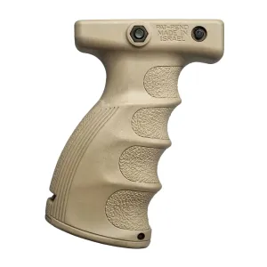 FAB Defense AG-44S Ergonomic Vertical Foregrip Picatinny QR, FDE - Foregrip for AR-15 - view 1