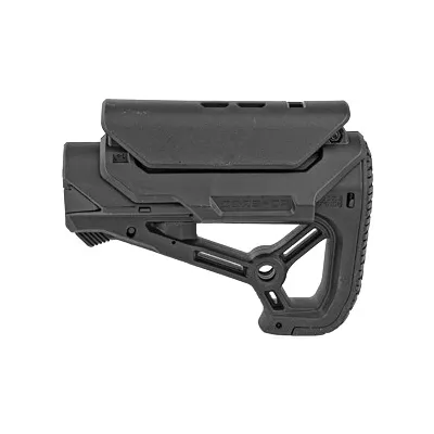 FAB Defense AR-15 Buttstock Small/Compact Fits Mil-Spec And Commercial Tubes, Black - FX-GLCORESCP - Stock & Brace for AR-15 - view 1