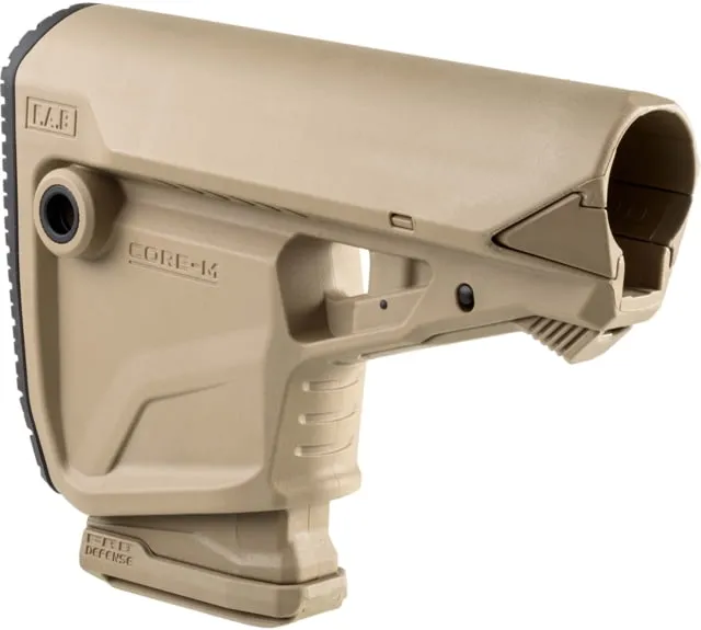 FAB Defense AR15/M4 Buttstock FDE - FX-GLCORET - Stock & Brace for AR-15 - view 3