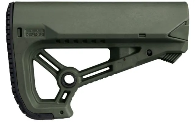 FAB Defense F.A.B. GL-CORE CP Buttstock for AR-15/M4, Olive Drab Green - FXGLCORECPG - Stock & Brace for AR-15 - view 4