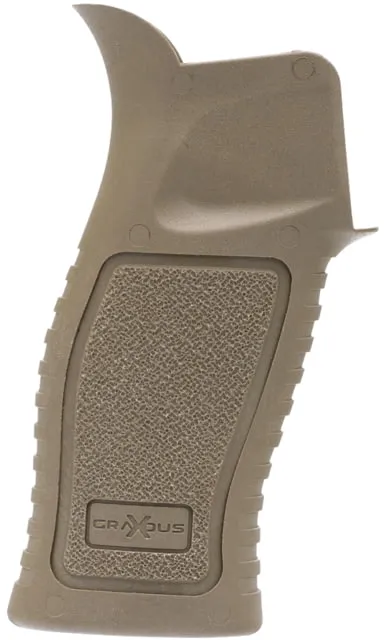 FAB Defense Gradus Pistol Grip FDE - FX-GRADUST - Pistol Grip for AR-15 - view 2