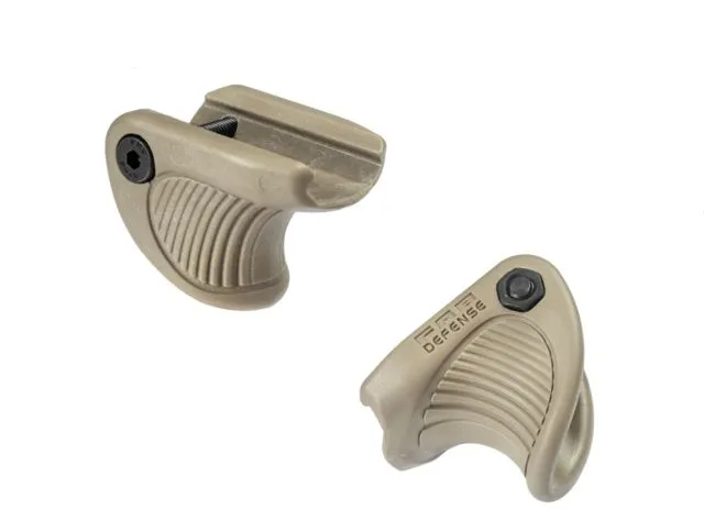 FAB Defense Grip Position Versatile/Handstop Tactical Support Flat Dark Earth - Foregrip for AR-15, vista 1