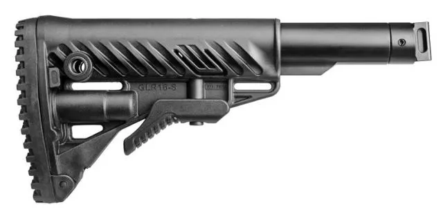 FAB Defense M4 Collapsible Buttstock for SAIGA - Joint Black - Stock & Brace for AR-15 - view 1