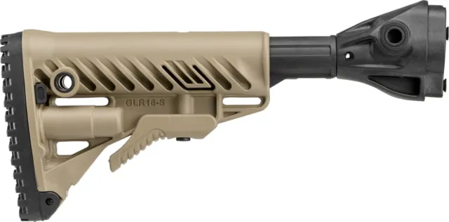FAB Defense M4 Collapsible Buttstock System for H&K G4 Flat Dark Earth - Stock & Brace for AR-15 - view 1