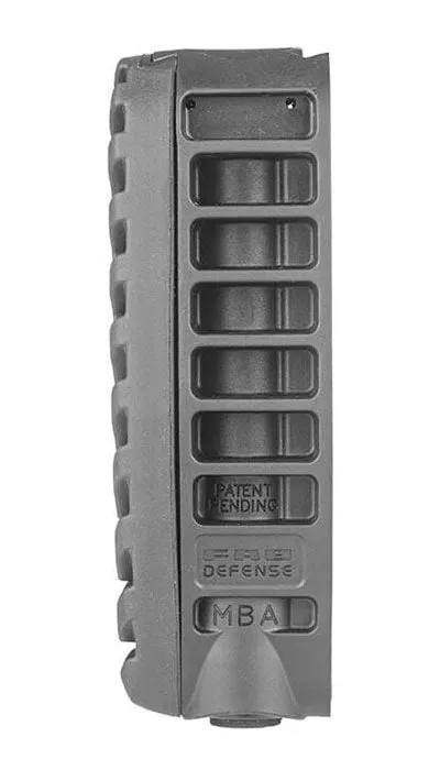 FAB Defense MBA Mono-Pod Buttstock Add On for GL-Shock and GL-MAG Stocks, Black - FX-MBA - Stock & Brace for AR-15 - view 2