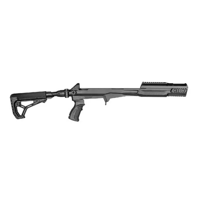 Fab Defense Open Box Dealer Demo FAB Defense M4 SKS SB Complete Chassis System w/ Shock Absorbing M4 Tube & Buttstock FDE FX-M4SKSSBT - Stock & Brace for AR-15, vista 1