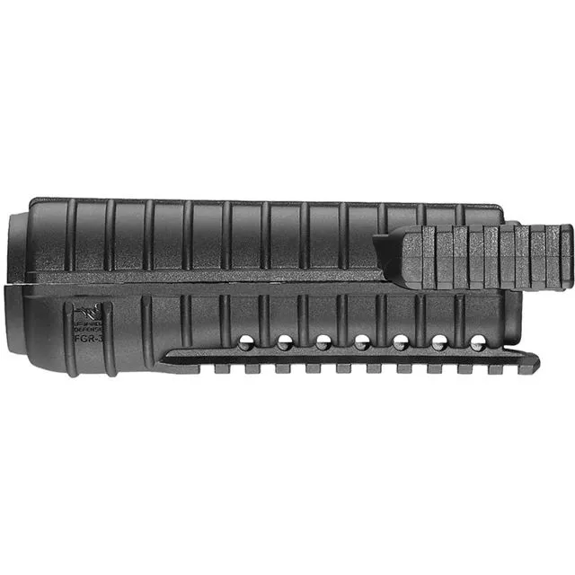 FAB Defense Polymer AR-15/M4 Picatinny 3 Rail Handguard Gun Grip Black - Handguard for AR-15, vista 1