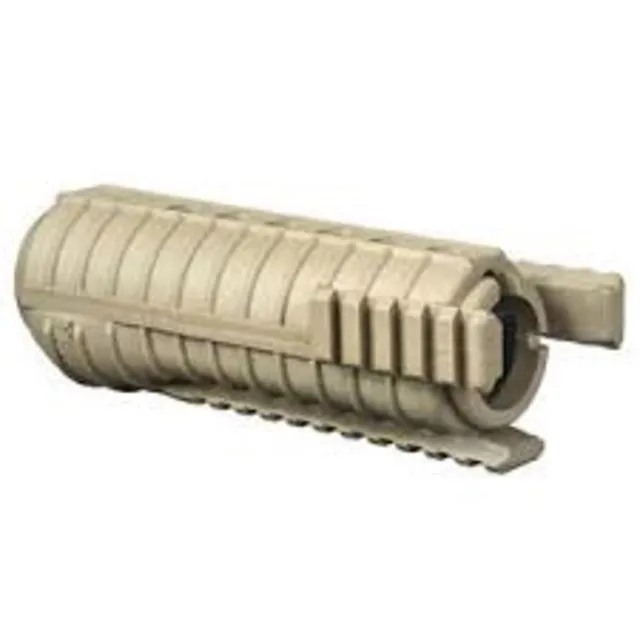 FAB Defense Polymer AR-15/M4 Picatinny 3 Rail Handguard Gun Grip Flat Dark Earth - Handguard for AR-15, vista 1
