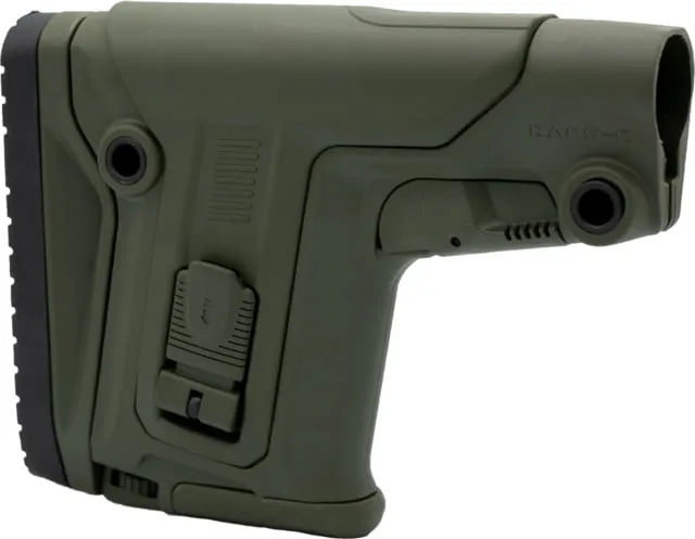 FAB Defense RAPS Collapsible Rapid Adjustment Precision Stock Black - For Quick Adjustments and Precision Shooting - FXRAPSCB - Stock & Brace for AR-15 - view 1