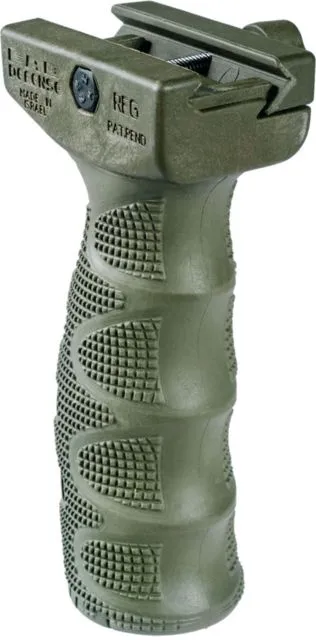 FAB Defense Rubber Overmolded Ergonomic Foregrip OD Green - Foregrip for AR-15 - view 1
