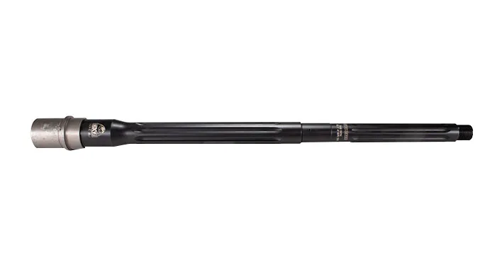 Faxon Firearms 16" Heavy Fluted .308 WIN Mid-Length Salt Bath Nitride 5R 416-R Nitride Nickel Teflon Extension Barrel - Barrel for AR-15, vista 1