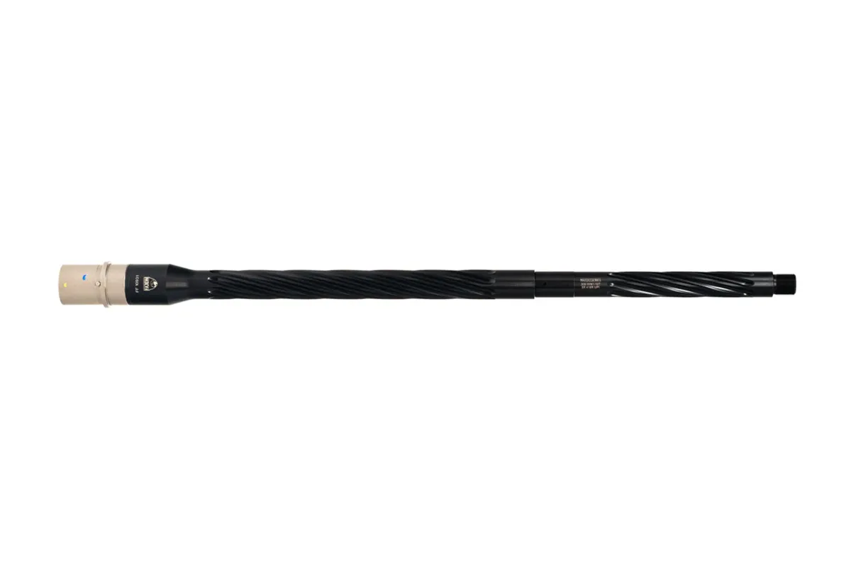 Faxon Firearms 20" Spiral Fluted .308 Winchester Rifle 416R Stainless Nitride Barrel 1:10 Twist - Barrel for AR-15 - view 1
