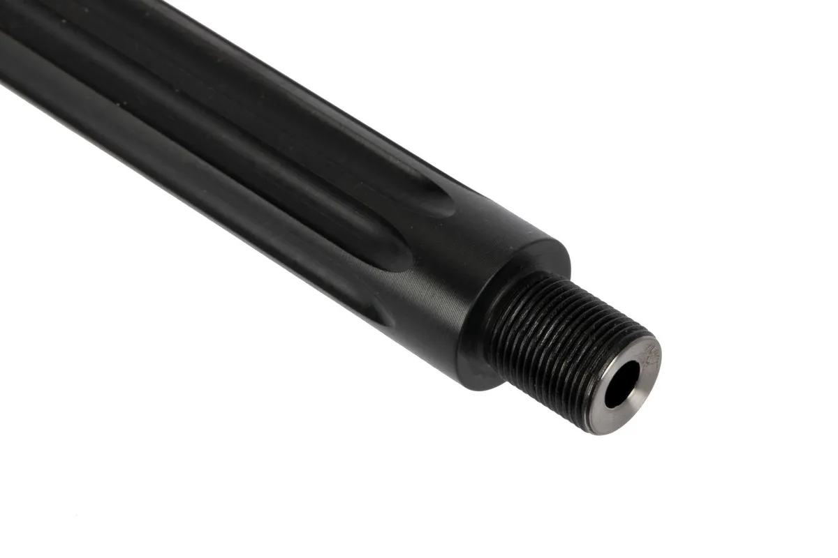Faxon Firearms .223 Wylde Heavy Fluted AR-15 Rifle Barrel Rifle-Length 416-R Stainless QPQ Nitride 5R NP3 Extension Black Nitride 20 - Barrel for AR-15 - view 3