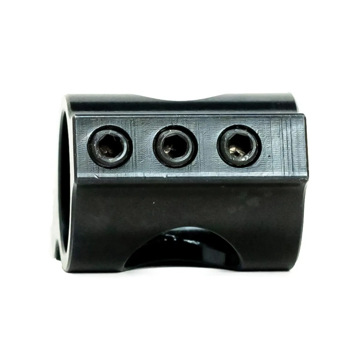 Faxon Firearms 3-Screw Low-Profile Gas Block 0.62", Black - Secure Low-Profile Gas Block for Enhanced Performance - GBLP6253 - Gas Block for AR-15, vista 1
