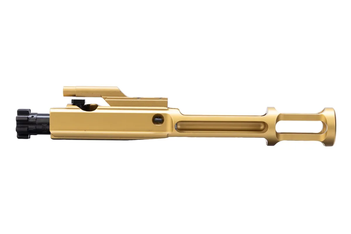 Faxon Firearms 5.56 Gunner Lightweight 9310 Bolt Carrier Group - Nitride - TiN PVD - Bolt Carrier Group for AR-15 - view 2