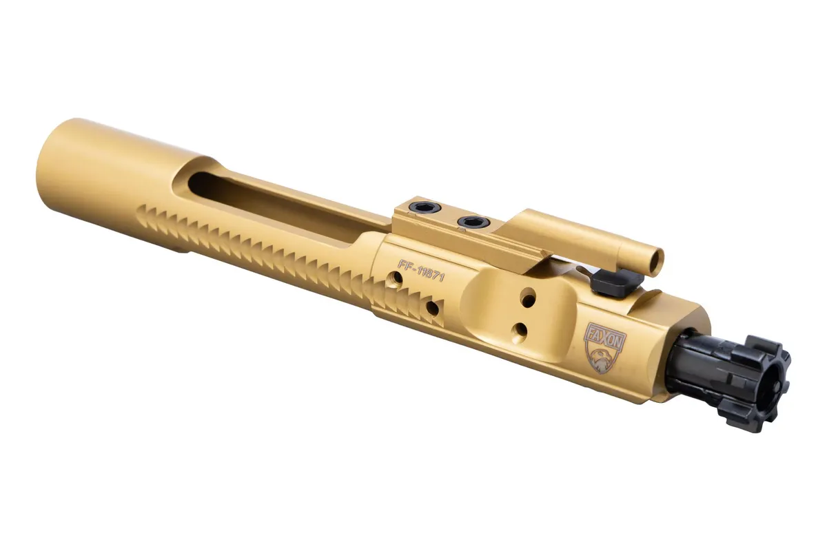 Faxon Firearms 5.56 M16 Bolt Carrier Group Nitride TiN PVD - Bolt Carrier Group for AR-15 - view 1