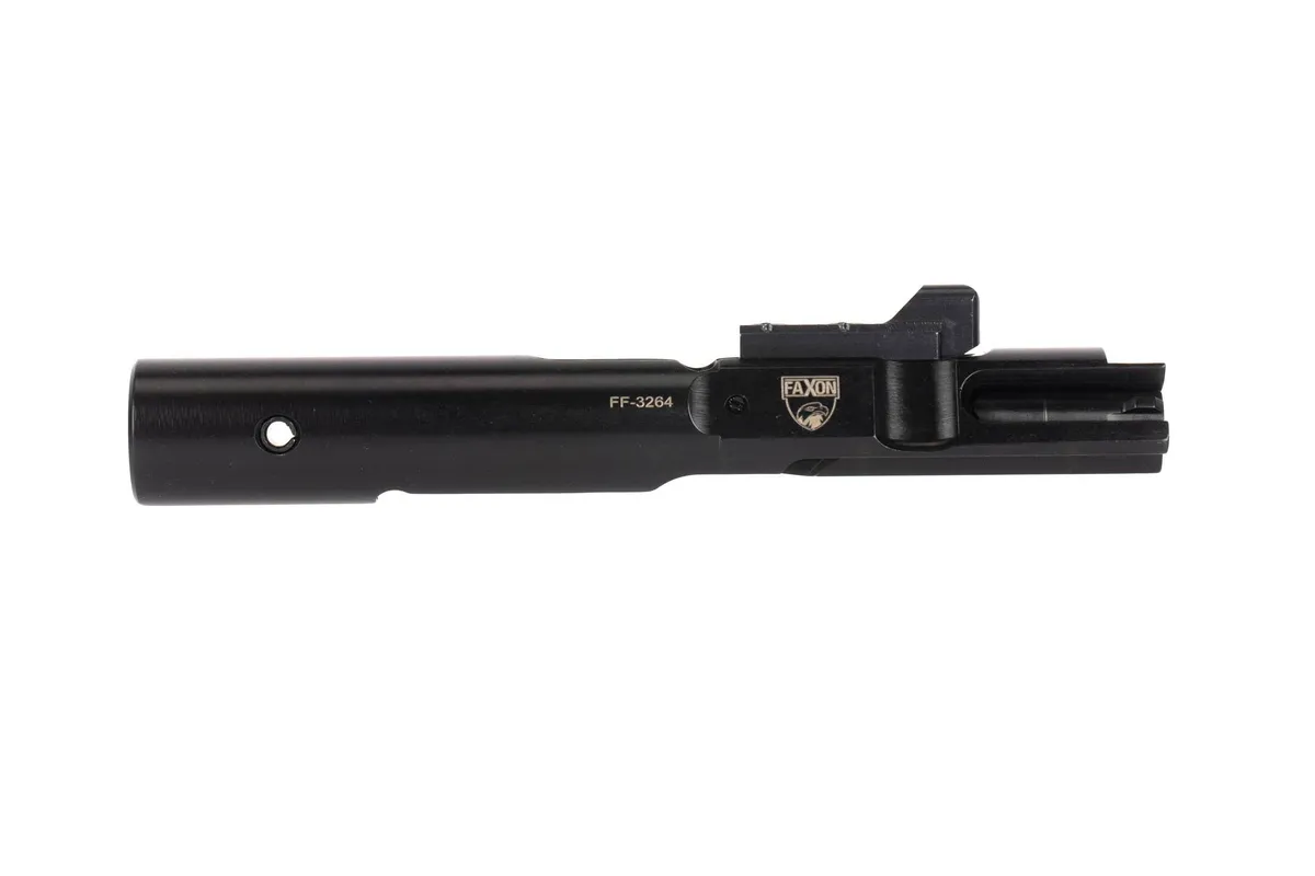 Faxon Firearms 9mm Ar-15 Bolt Carrier Group for Glock or Colt Magazines - Nitride - Bolt Carrier Group for AR-15 - view 2