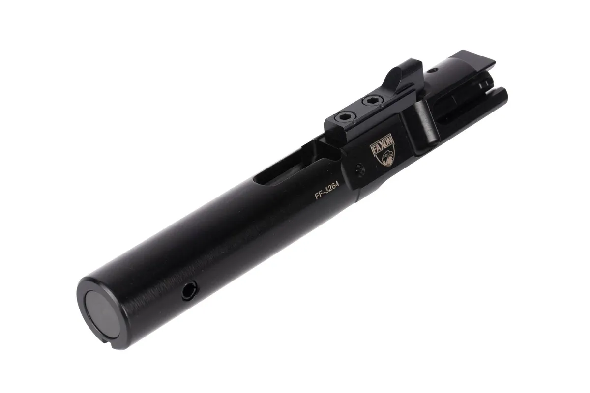 Faxon Firearms 9mm Ar-15 Bolt Carrier Group for Glock or Colt Magazines - Nitride - Bolt Carrier Group for AR-15 - view 3